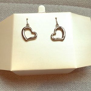 Silver Heart Earrings